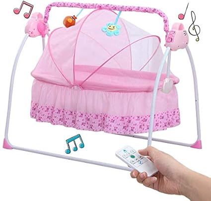 baby girl cradle swing
