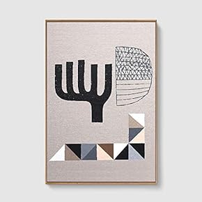 Framed Home Artwork Nordic Style for Living Room Bedroom