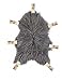 Wise Linkers Rug Animal Hide Hanging Wall Clips Rug Grippers/Rug Clips/Rug Hangers from (Chrome)