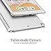 TiMOVO Case Compatible with iPad 9.7 2018/2017 Case (Compatible with Official Smart Cover) - Slim Fit Back Shell Hard Clear Case Cover Fit iPad 9.7 Inch iPad 5th/6th - Clean Clear