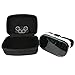 Khanka EVA Hard Case Travel Carrying Storage Bag For Samsung Gear VR - Virtual Reality Headset - Black