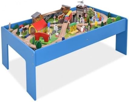 brio train table with reversible top