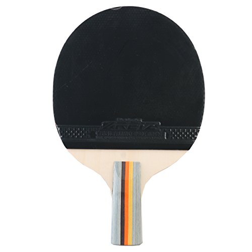 Anser 1 Star Short or Long Handle Ping Pong Paddle Table Tennis Racket with Case (Short Handle)