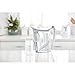 Brita Stream Filter-As-You-Pour, 10 Cup, BPA Free Hydro Water Pitcher, Chalk White