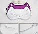 Helen Ou @ Super Soft Natural Silk Cute Cat Eye Mask Eyes Cover Eyeshade for Sleep (White)