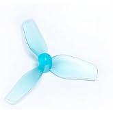 12pcs HQProp 31MMX3 31mm 3-Blade 1mm Shaft Ultralight Whoop Propeller Set (6X CW / 6X CCW) - Teal