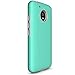 Moto E4 Case (U.S. Edition), Dretal [Shock Absorption] Ultra-Thin Anti-Slip Armor Silicone Rubber Heavy Duty Hybrid Protective Cover for Motorola Moto E4 / Moto E (4th Generation)(Mint)