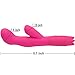 Utimi Vibrator 10-Frequency Silicone Vibe G Spot Stimulation for Women