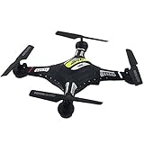 SeresRoad JJRC H8C 4-CH 360°Flips 2.4GHz Romote Control RC Quadcopter with 6-Axis Gyro 2MP FPV Camera RTF - Black