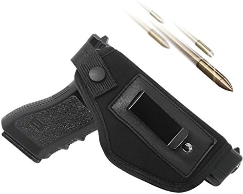 ACCLOVE Inside The Waistband Holster,Gun Concealed Carry IWB Holster Fits M&P Shield 9mm .40 .45/Glock 26 27 29 30 33 42 43 / Ruger LC9 / Springfield XD & All Similar Handguns