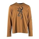 Browning Men's Long Sleeve T-Shirt, Soft Jersey