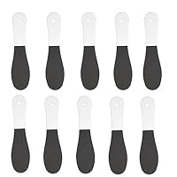 Gcircus 10pcs Double-sided Callus Remover Foot File Scraper Pedicure Tool Exfoliate Dead Hard Skin