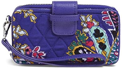 Cotton Smartphone Wristlet with RFID Protection