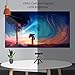 Prechen Mini Portable Projector, WiFi Bluetooth Projector Pico DLP Video USB HDMI Projector Built-in Battery Speaker Support HD 1080P Projector Compatible with PC, iPhone Smartphone, Home Theaterthumb 1