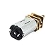 uxcell DC 3V 9RPM Micro Speed Reduction Motor Mini Gear Box Motor with 2 Terminals for RC Car Robot Model DIY Engine