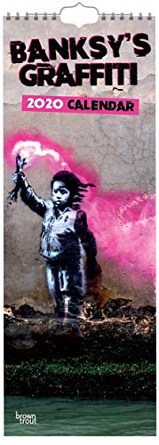 Banksy's Graffiti 2020 Slim Calendar by