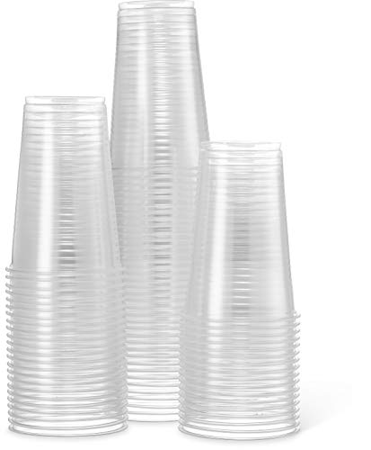 Settings 9oz Clear Plastic Disposable Cups 80 Count (2 pack) - Thumbnail 3