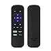 Protective Case for Roku Express HD/Express+,Roku 2 (4210R),Roku LT,Premiere,RC83,Streaming Stick RC41,3800RT,TCL TV R655 Remote Case Light Weight (Anti Slip) Shock Proof Silicone Remote Cover(Black)