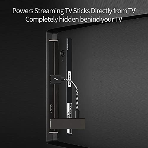 USB Cable for Fire Stick, 2 Pack Power Cable for Amazon Fire Stick