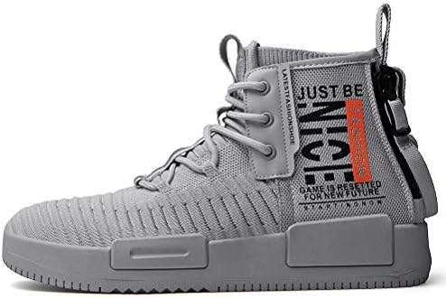 RUNMAXX Mens Fashion Walking Lace Up High Top Shoes Stylish