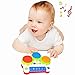 TINOTEEN Baby Toys for 1 Year Old Toddler, Piano & Drum Musical Instruments Toys for 6, 12 Months Infant