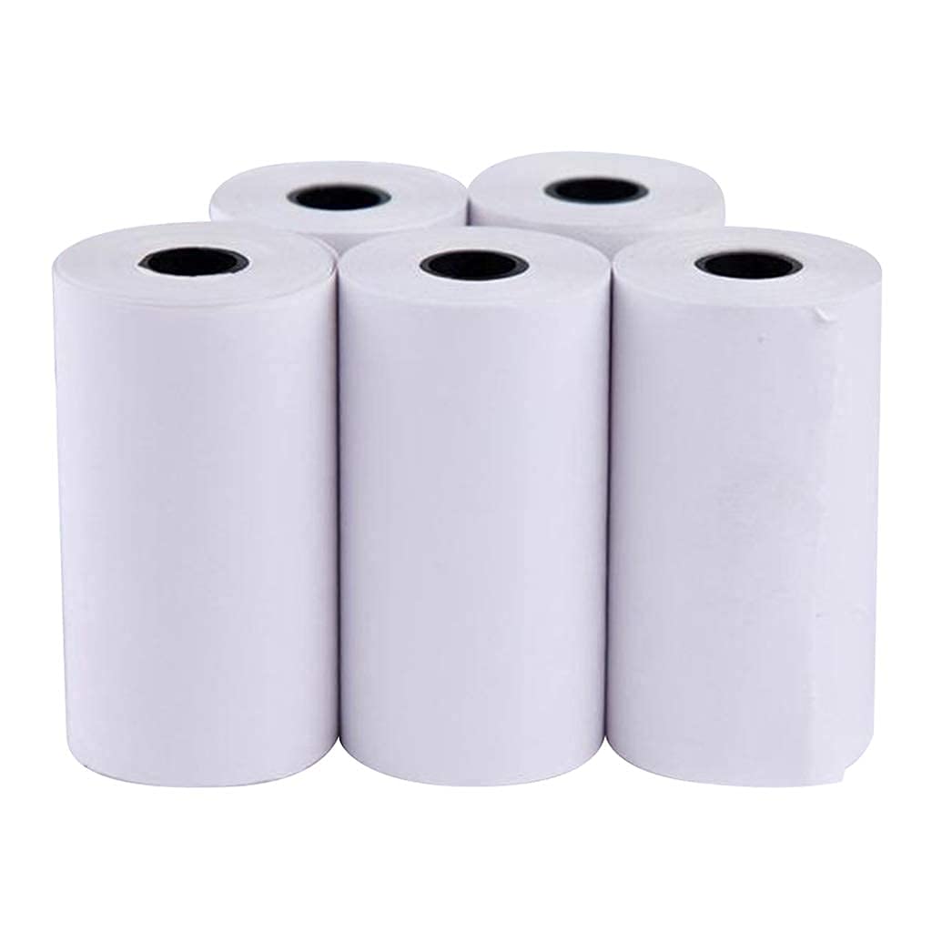 Smooth Papers Thermal Paper Till Rolls for Credit Card Machines, 57x25-30x12.7mm (20, 57x25)