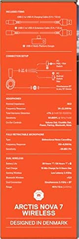 SteelSeries Arctis Nova 7 Wireless Gaming Headset 2.4GHz Bluetooth 38H view 16