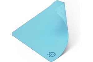 SteelSeries QcK Cloth Gaming Mouse Pad - Exclusive Micro-Woven Surface - Optimized for Gaming Sensors - Maximum Control - Size L - Aqua
