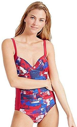 EX M&S Collection Secret Slimming Twisted Plunge Swimsuit