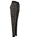 Bentibo Women's Stylish Multi Pattern Printed Jogger Leggings Harem Pants Black L