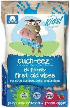 NATURAL ESSENTIALS WIPE OUCH EEZ WITCH HZL A, 32 PC