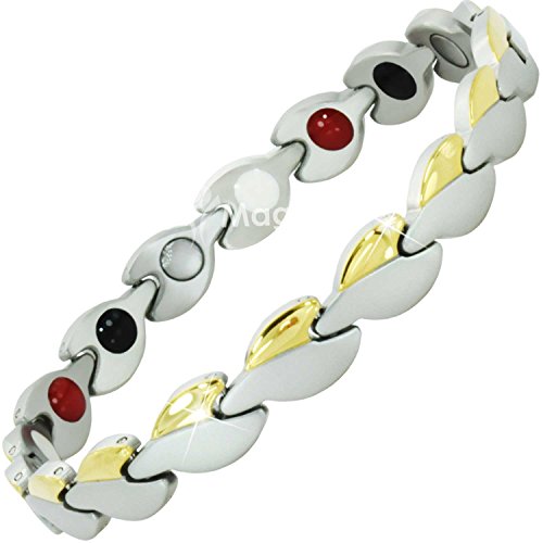 Elegant Negative Ion Bracelet for Women 4 in 1 Germanium