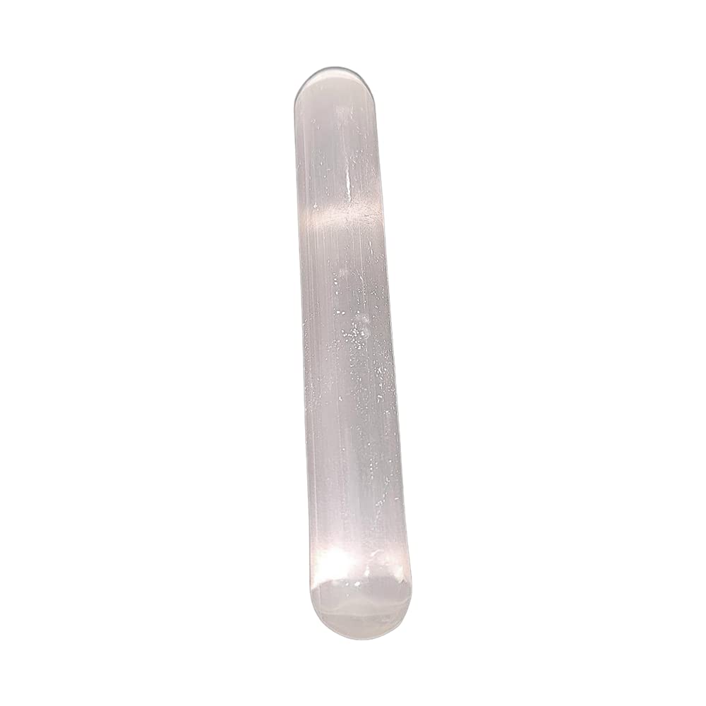 VIE Naturals Selenite Round Wand, 14cm