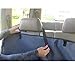 Drive Auto Products Car Seat Cover for Dogs by Best Pet Hammock for Car, Thick Canvas & Heavy Duty Clear Viewing Window - Waterproof Protection is Nonslip and Fits Almost Any Vehicle, Universal