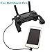 Threeking 11.8inch/30cm OTG Cable Data Cable Perfect Size Right Angle Special Design for DJI Mavic 2 Pro/Zoom/Mavic pro/Mavic pro Platinum/Mavic Air/Spark (Micro USB to iOS)