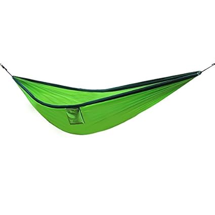 PVS Outdoor Parachute Nylon Cloth Camping Portable Double Person Hammock 300 * 200 cm-Parent