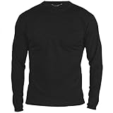 MERIWOOL Mens Base Layer – 100% Merino Wool Midweight Long Sleeve Thermal Shirt
