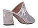 J. Adams High Heel Sandal Mule - Comfortable Everyday Slip On Heel - Trendy Cute Slipper Shoe - Peace