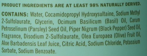 Mrs. Meyer's Hand Soap, Basil, 12.5 Fluid Ounce (Pack of 3)