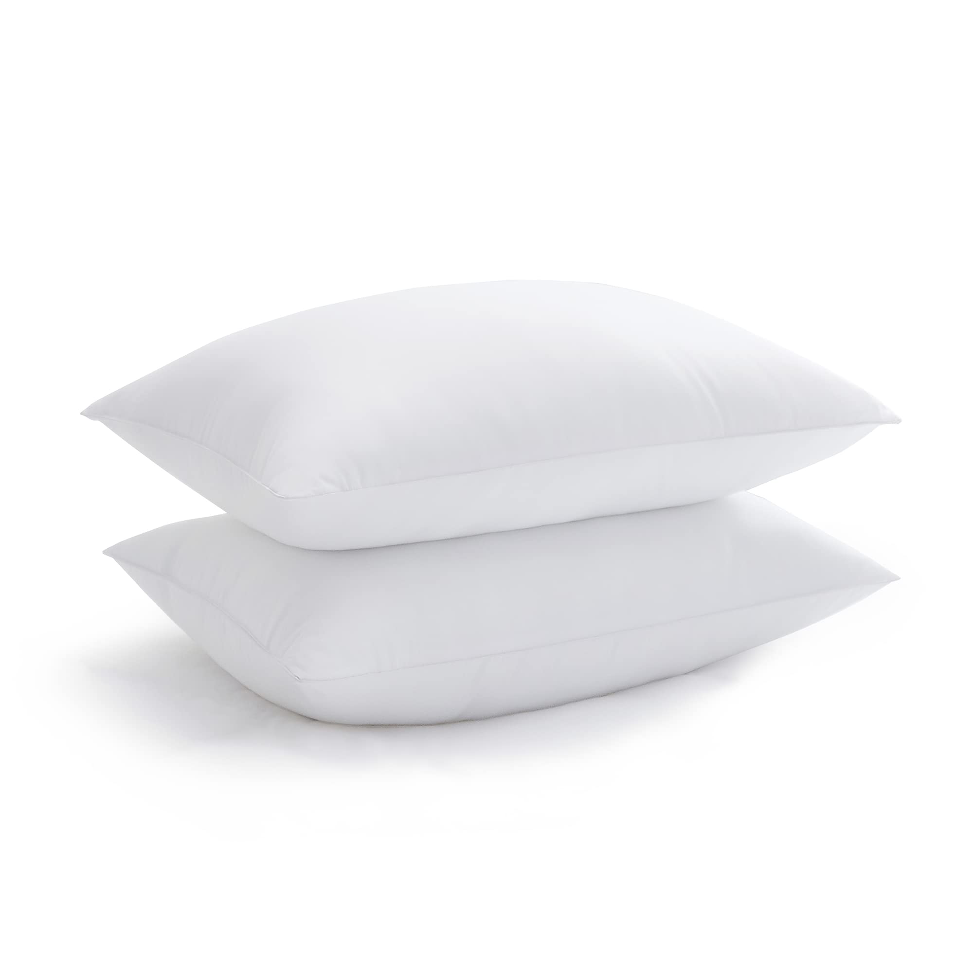 Photo 1 of Acanva Bed Pillows for Sleeping, Cooling Hotel Quality with Premium Soft 3D Down Alternative Fill for Back, Stomach or Side Sleepers, Standard (Pack of 2), White 2 Count