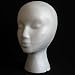 Styrofoam Head, Doinshop Mannequin Manikin Head Model Foam Wig Hair Glasses Display (Female, White #4)