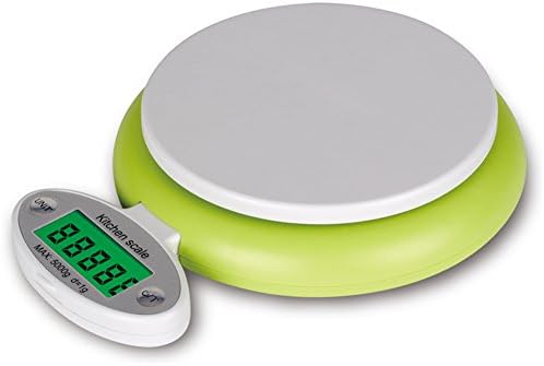 Smart Weigh Multifunction Digital Food Scale Kitchen Scale with Large LCD Display and Three Weight Models,11lb/5000g x 2g/0.1oz KS002#