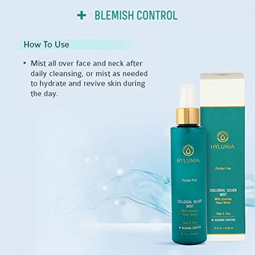 Hylunia Colloidal Silver Mist 5.1 fl oz Colloidal Silver and