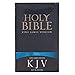 KJV Holy Bible, Budget Gift and Award Bible, Black Softcover Bible w/One Year Bible Reading Plan, King James Version