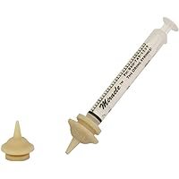 THE MIRACLE NIPPLE for Pets, Mini Pkg/2 with Miracle Brand Oring Syringe