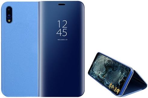 Funda® Mirror Plating Flip Case for Xiaomi Mi 8 Pro (Sky Blue)