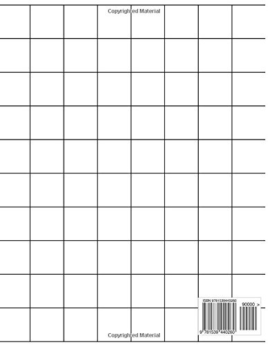 graph paper notebook 1 inch squares 100 pages thick solid lines pricepulse