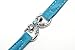 BINGPET BA3010 Soft Velvet Safe Cat Adjustable Collar Bling Rhinestone Butterfly with Bells , Blue