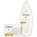 Dove Beauty Bar, Dry Oil, 4 oz, 6 Bar