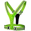 Led-veiligheidsvest, reflecterend vest, hoge zichtbaarheid, outdoor, veiligheidsvest, verstelbaar, voor hardlopen…